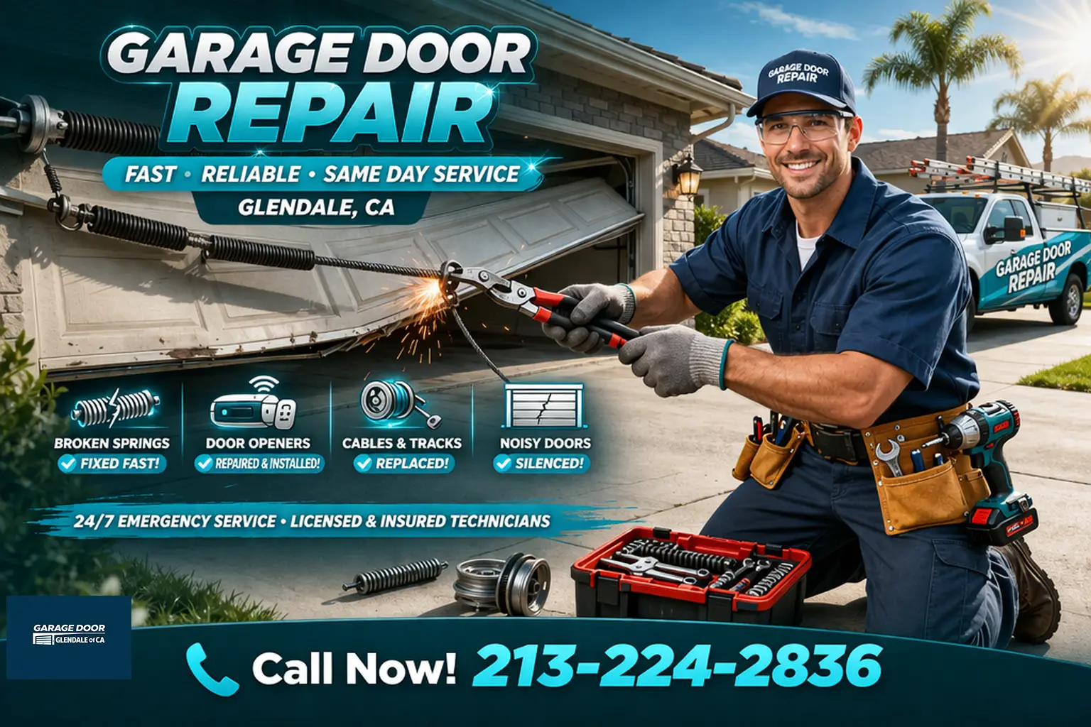 Garage Door Glendale Of CA
